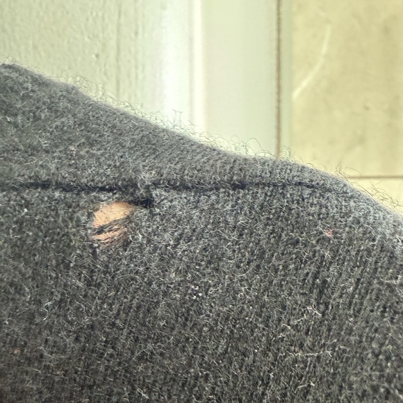 Cynthia Rowley Polka Dot Cashmere Cardigan - Picture 7 of 10